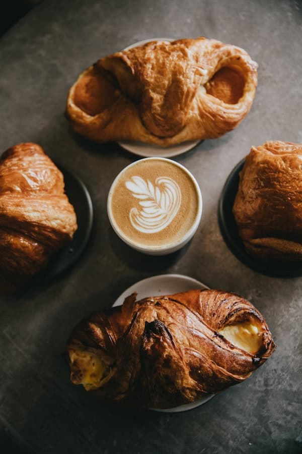 Classic Matcha Latte in a ceramic cup
